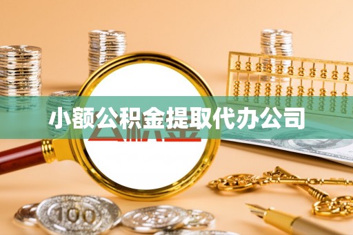 新华小额公积金提取代办公司